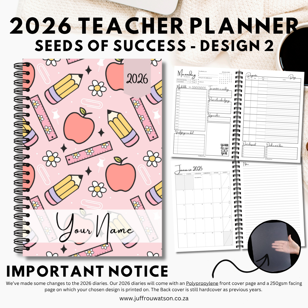 2026 Teacher Planner | Seeds of Success
