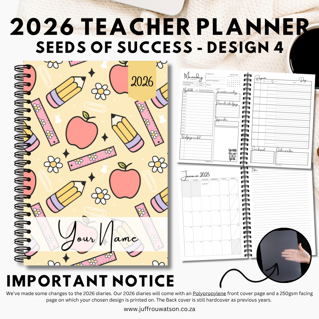 2026 Teacher Planner | Seeds of Success