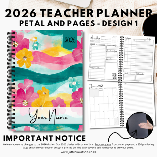 2026 Teacher Planner | Petal and Pages