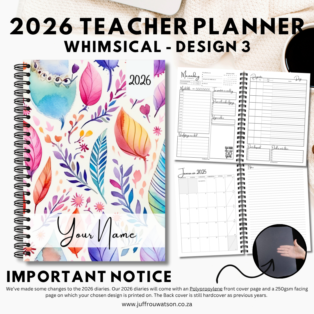 2026 Teacher Planner | Whimsical Moments