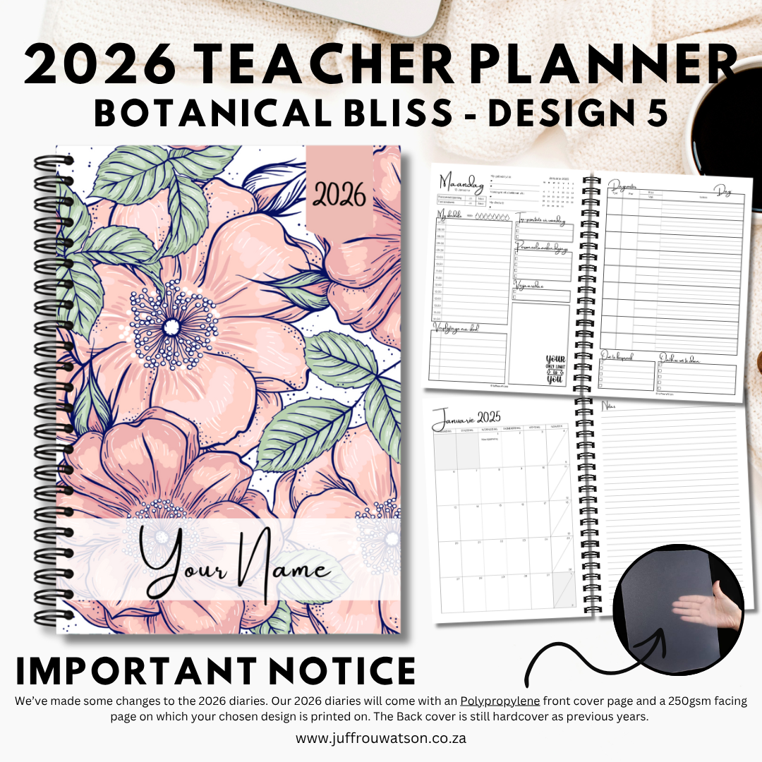 2026 Teacher Planner | Botanical Bliss