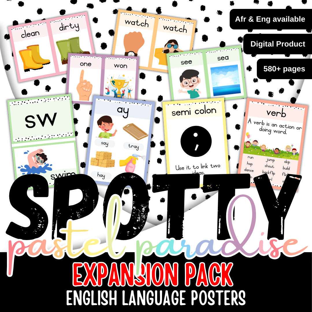 Spotty Pastel Paradise Foundation Phase English Expansion Pack
