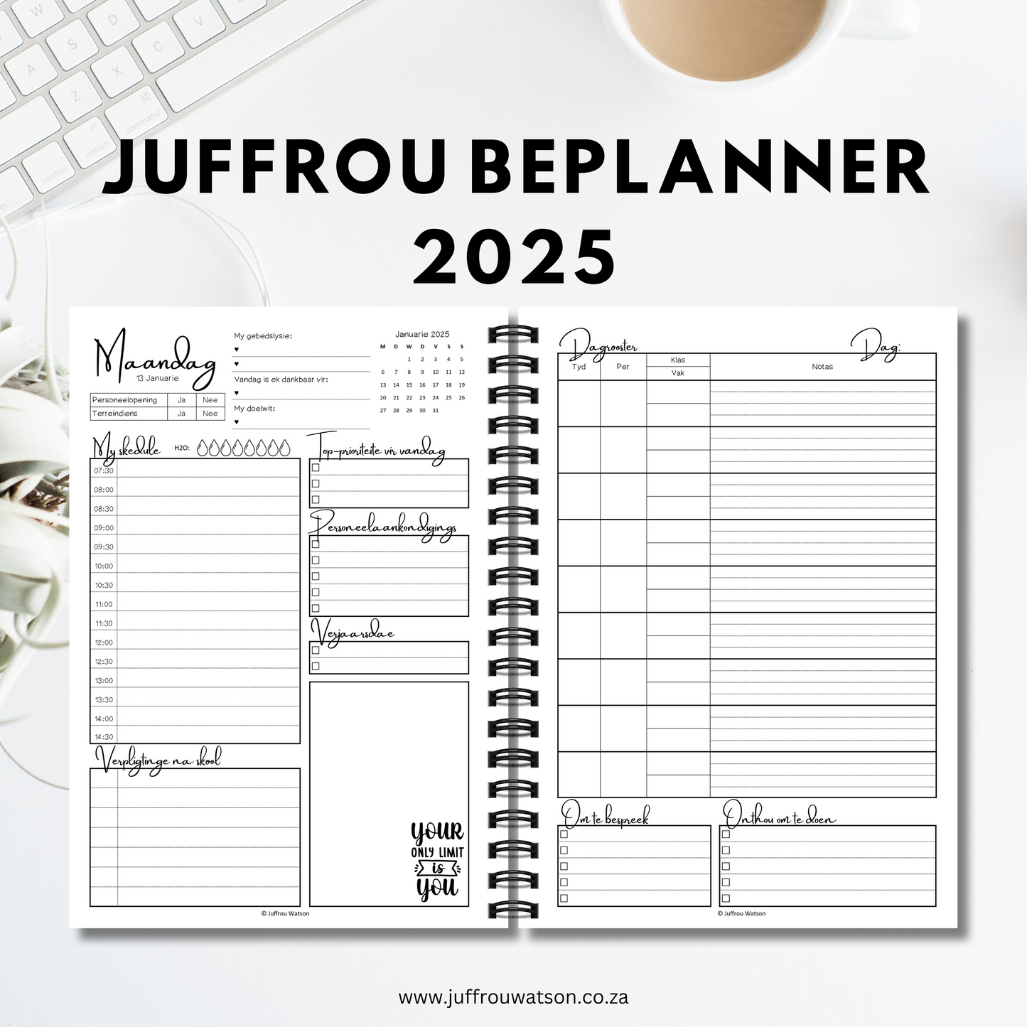 2025 Teacher Planner - Autumn