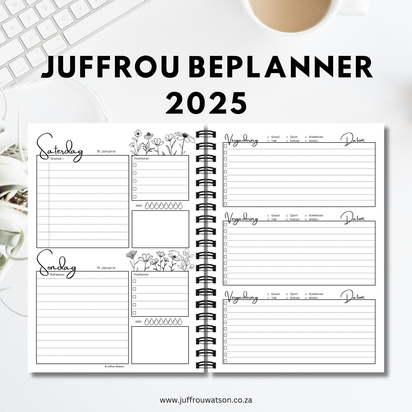 2025 Teacher Planner - Autumn