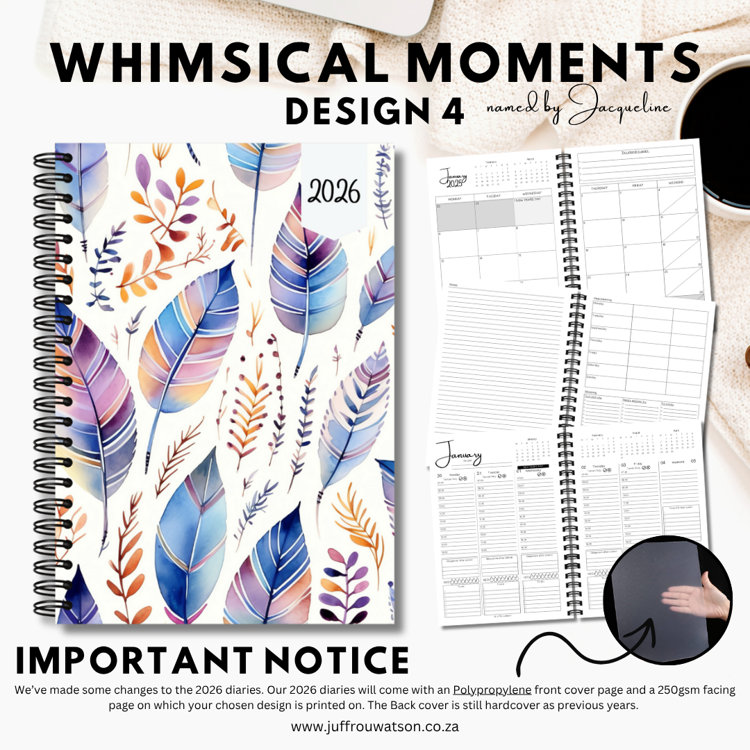 2026 Teacher Diary | Whimsical Moments Collection