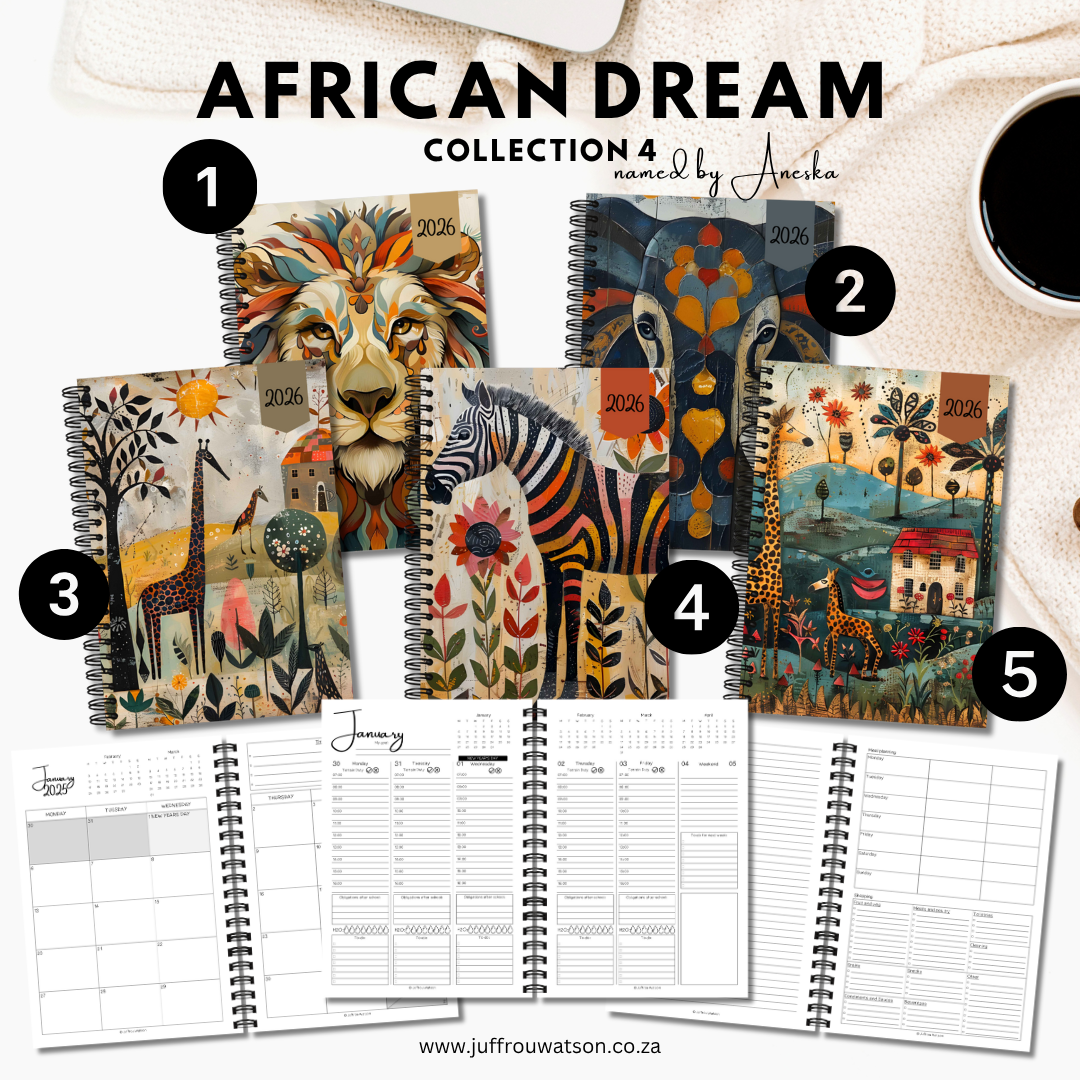 2026 Teacher Diary | African Dream Collection