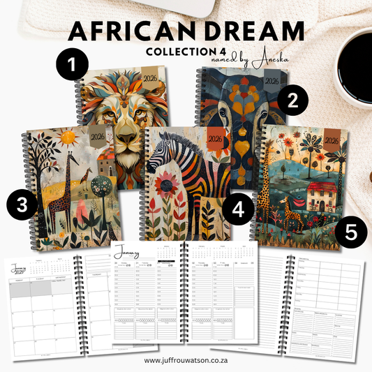 2026 Teacher Diary | African Dream Collection