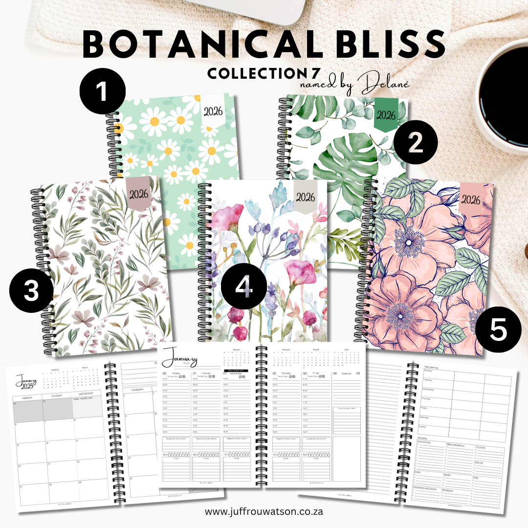 2026 Teacher Diary | Botanical Bliss Collection