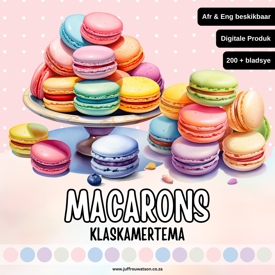 Macarons Classroom Theme | Macarons Klaskamertema
