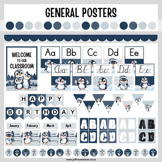 Penguin Classroom Theme | Pikkewyn Klaskamertema