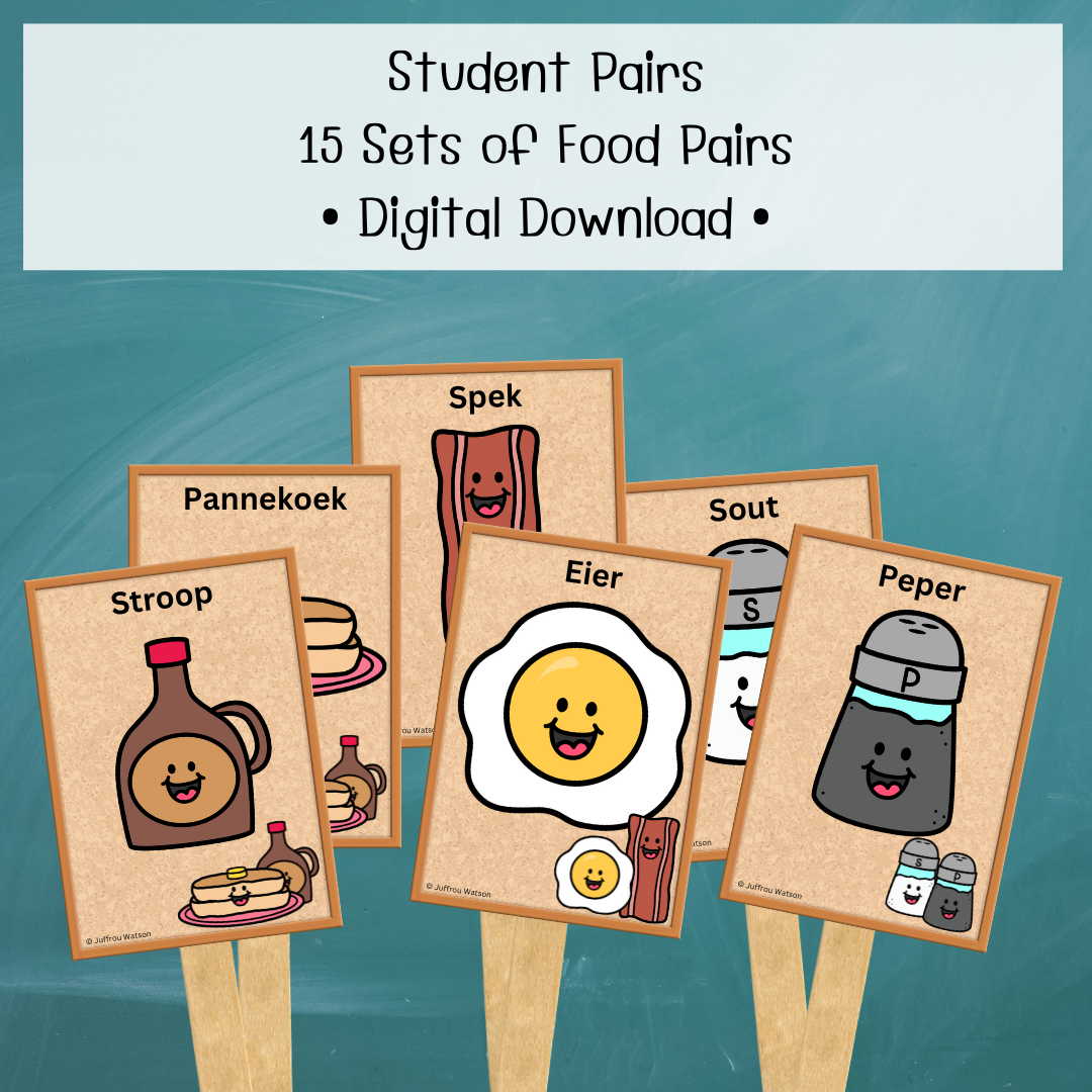 Up to 30 Students: Food Pairs