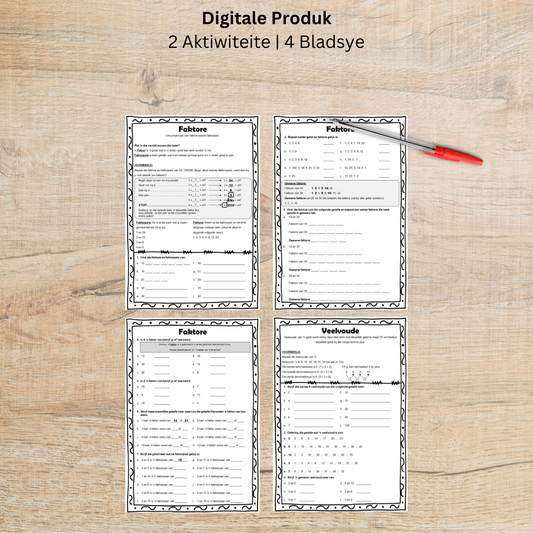 Factors & Multiples | Faktore & Veelvoude