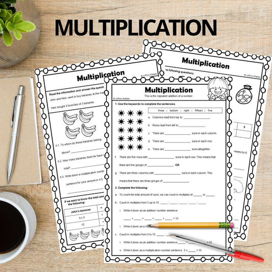 Grade 4 Term 2 Math Bundle