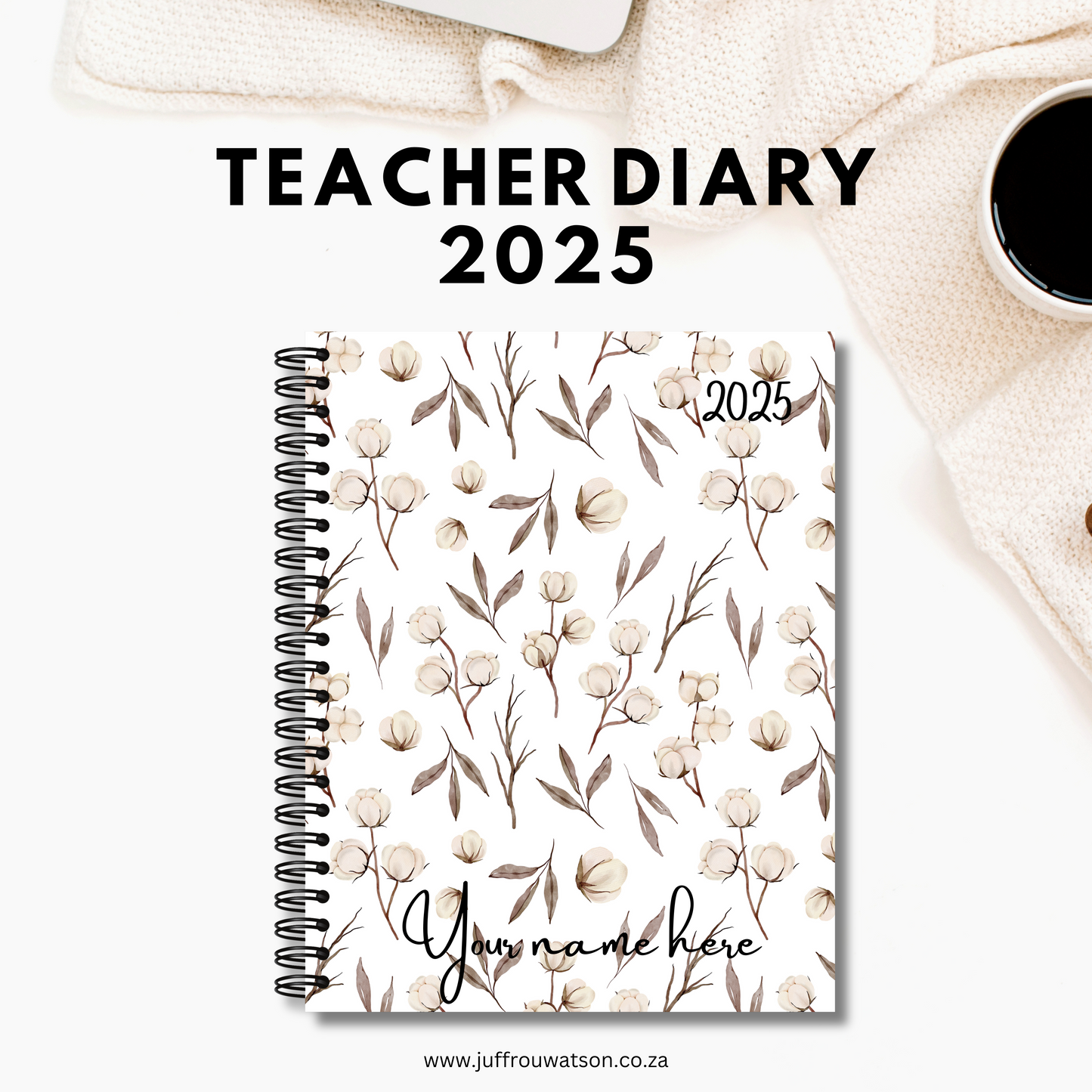 2025 Teacher Diary - Blossom