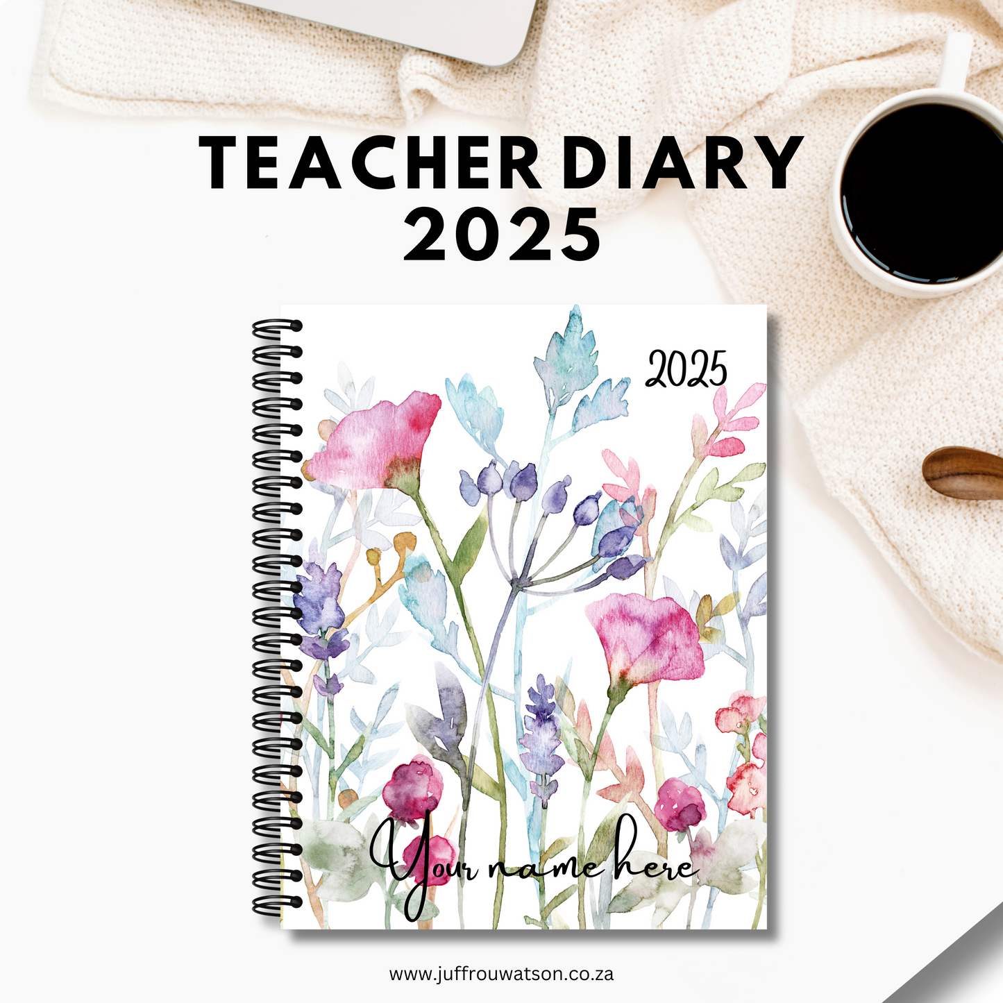 2025 Teacher Diary - Serenity