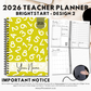 2026 Teacher Planner | Brightstart