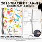 2026 Teacher Planner | Brightstart