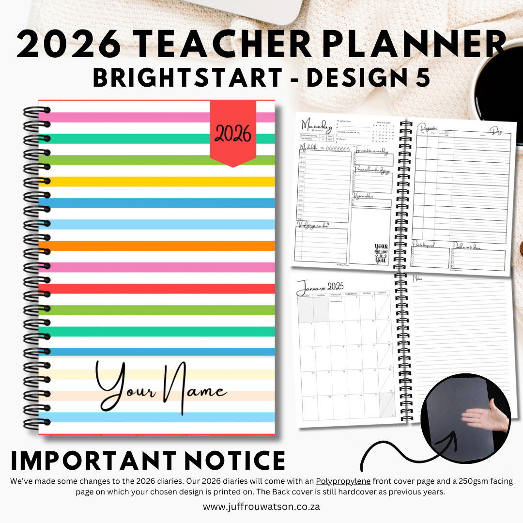 2026 Teacher Planner | Brightstart