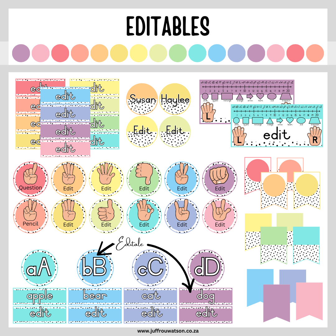Spotty Pastel Paradise Foundation Phase English Expansion Pack