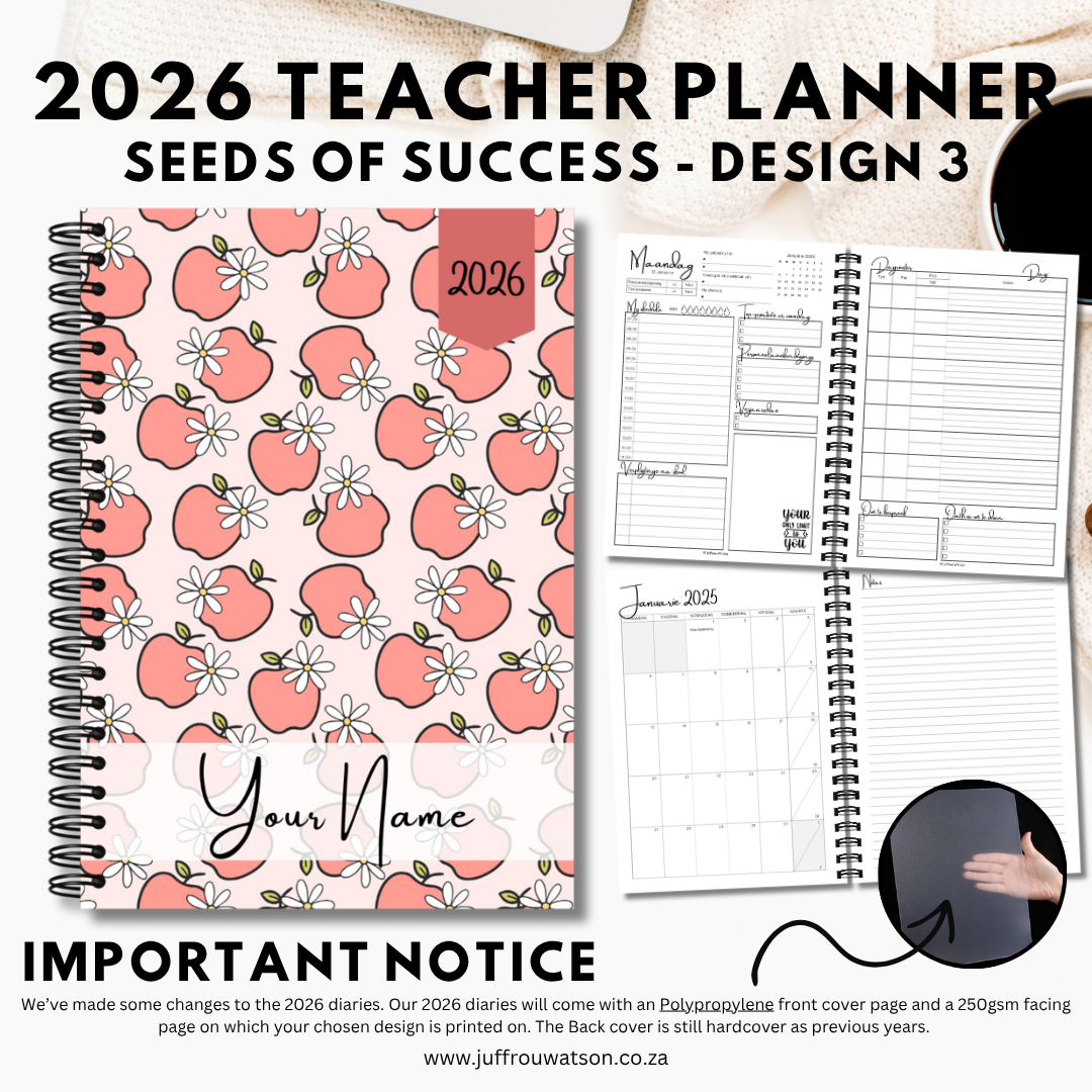 2026 Teacher Planner | Seeds of Success