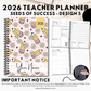 2026 Teacher Planner | Seeds of Success