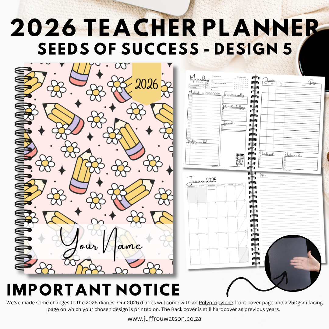 2026 Teacher Planner | Seeds of Success