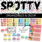 Spotty Pastel Paradise Classroom Theme