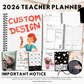 2026 Teacher Planner | Custom Design