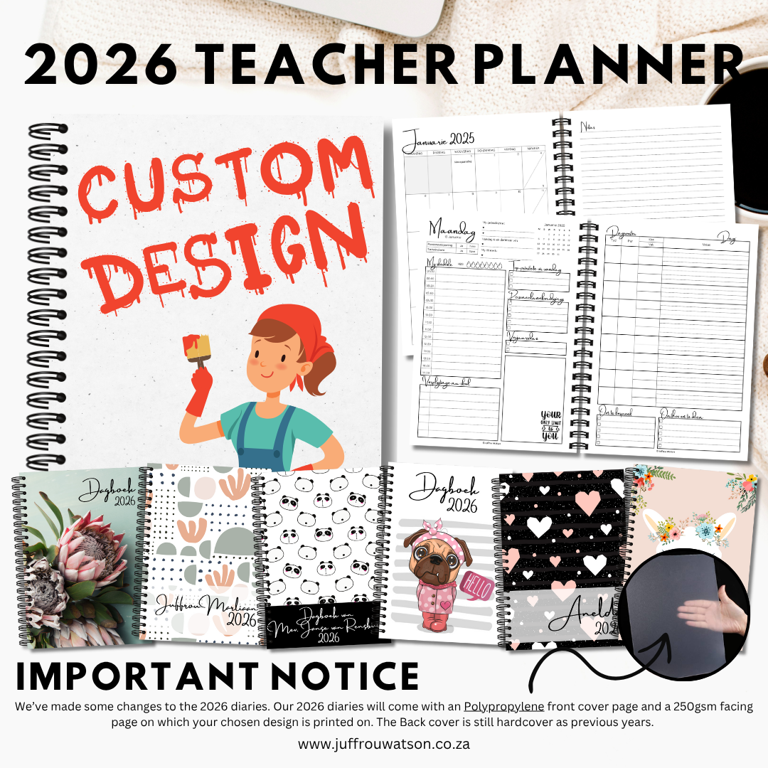 2026 Teacher Planner | Custom Design