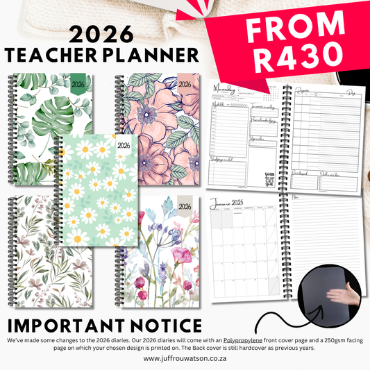 2026 Teacher Planner | Botanical Bliss