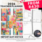 2026 Teacher Planner | Abstract Plans