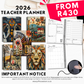 2026 Teacher Planner | African Dream