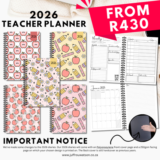 2026 Teacher Planner | Seeds of Success