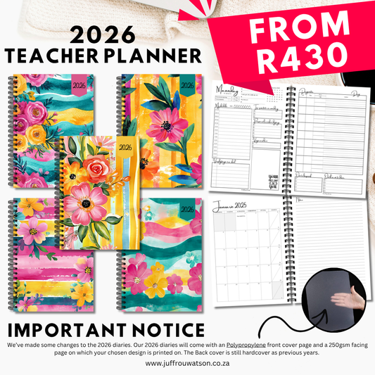 2026 Teacher Planner | Petal and Pages