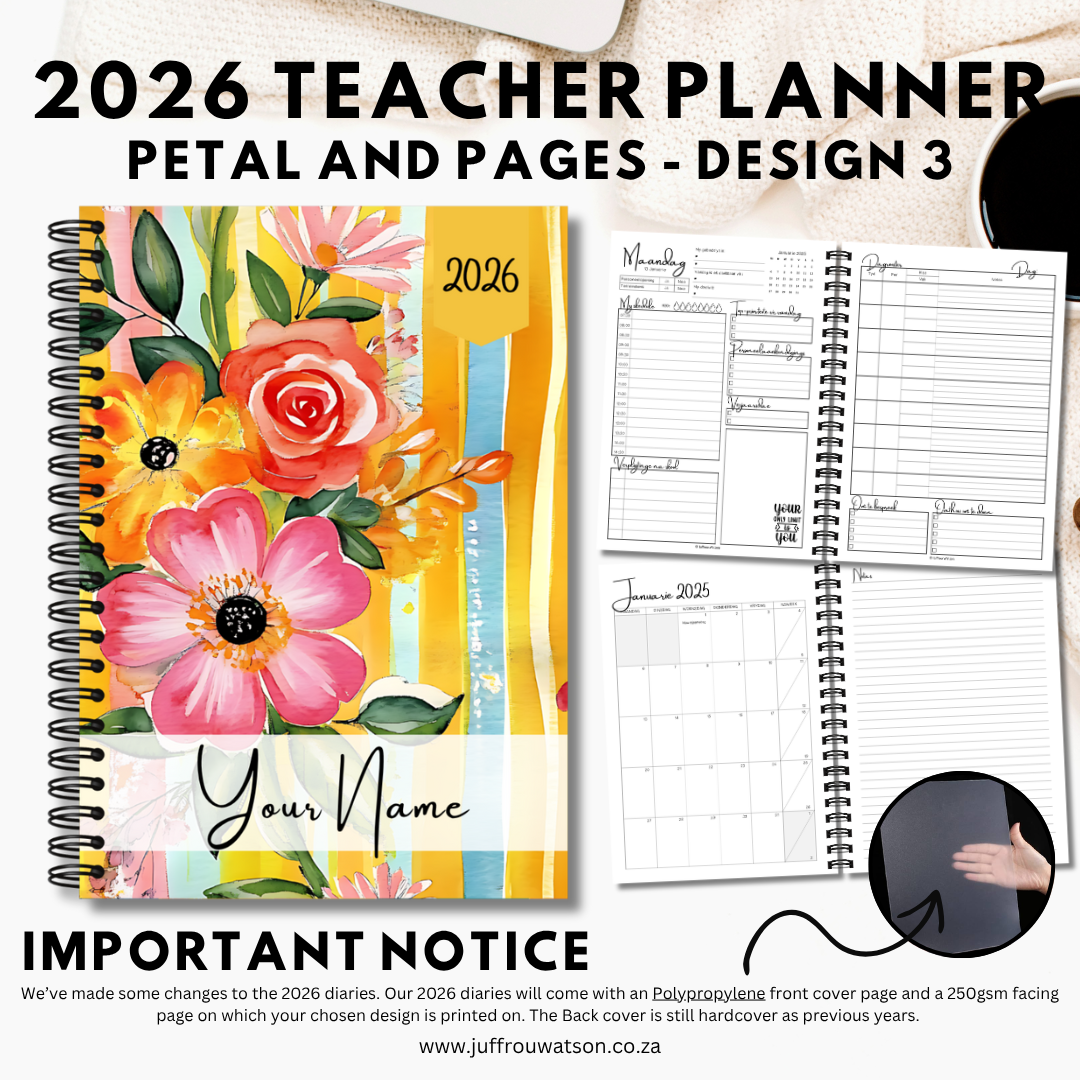 2026 Teacher Planner | Petal and Pages