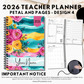 2026 Teacher Planner | Petal and Pages