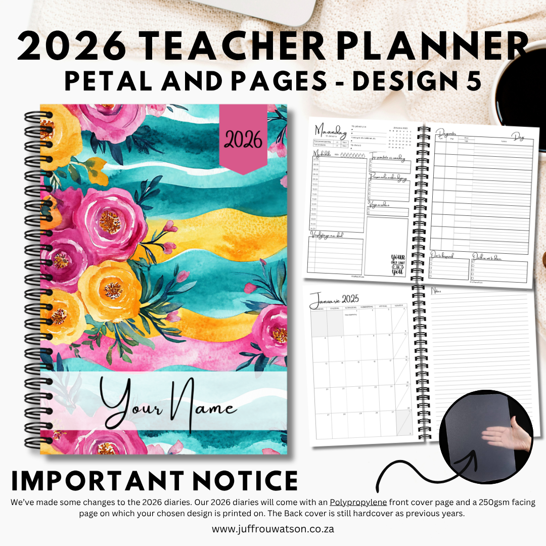 2026 Teacher Planner | Petal and Pages
