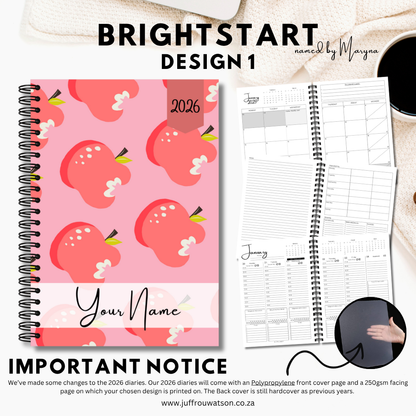 2026 Teacher Diary | Brightstart Collection