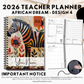 2026 Teacher Planner | African Dream