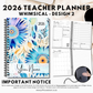 2026 Teacher Planner | Whimsical Moments