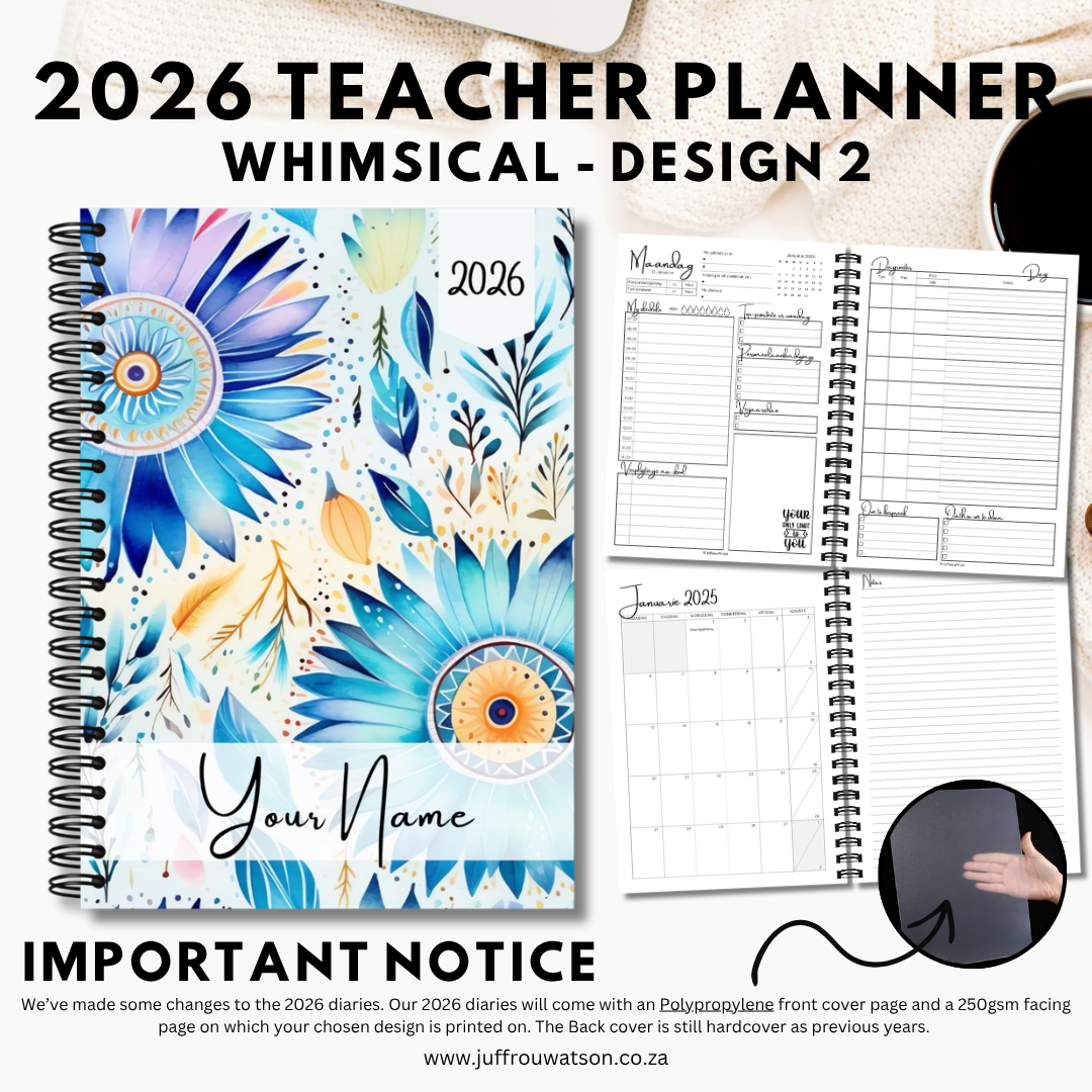 2026 Teacher Planner | Whimsical Moments