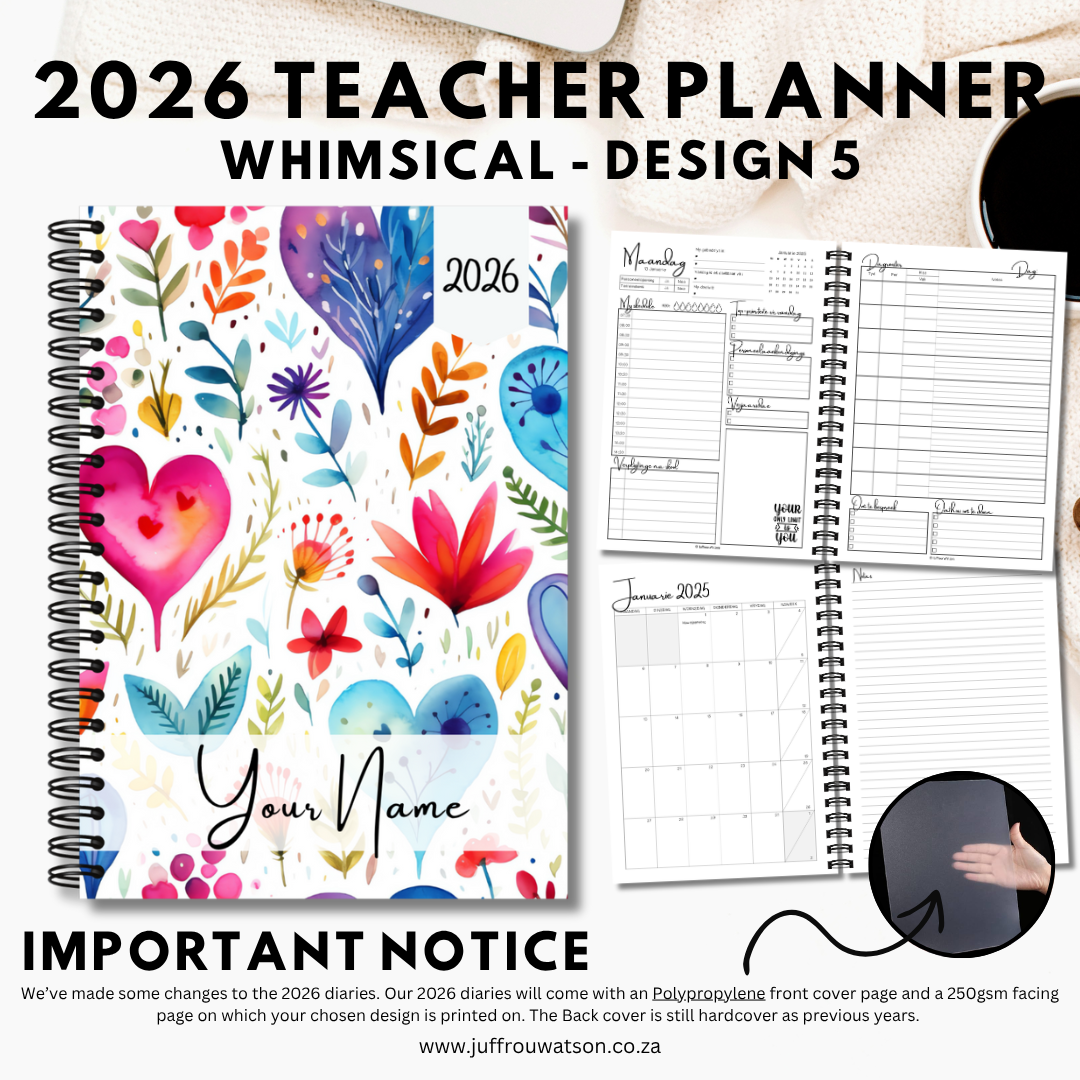 2026 Teacher Planner | Whimsical Moments
