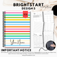2026 Teacher Diary | Brightstart Collection
