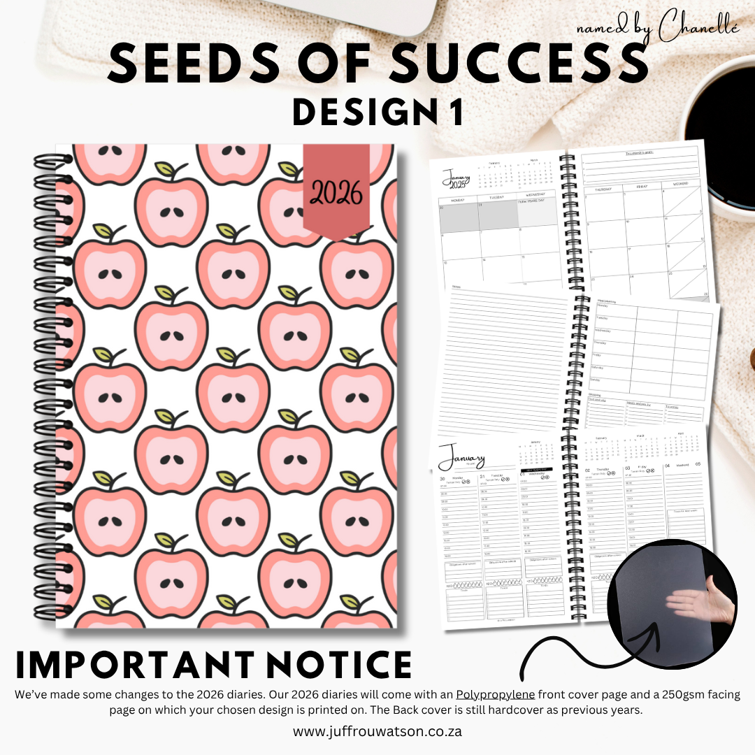 2026 Teacher Diary | Seeds of Success Collection