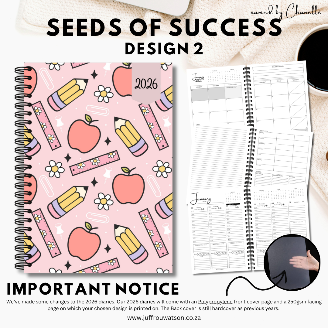 2026 Teacher Diary | Seeds of Success Collection