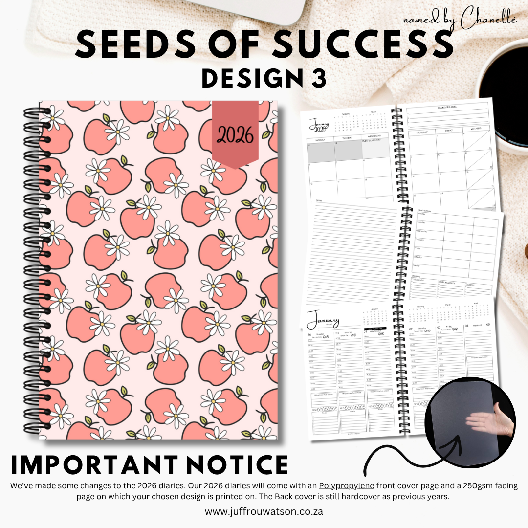 2026 Teacher Diary | Seeds of Success Collection