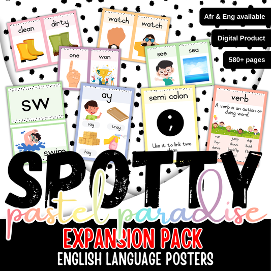 Spotty Pastel Paradise Foundation Phase English Expansion Pack