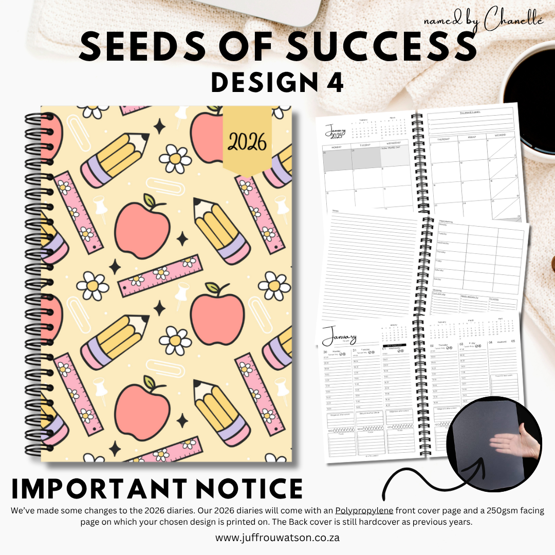 2026 Teacher Diary | Seeds of Success Collection