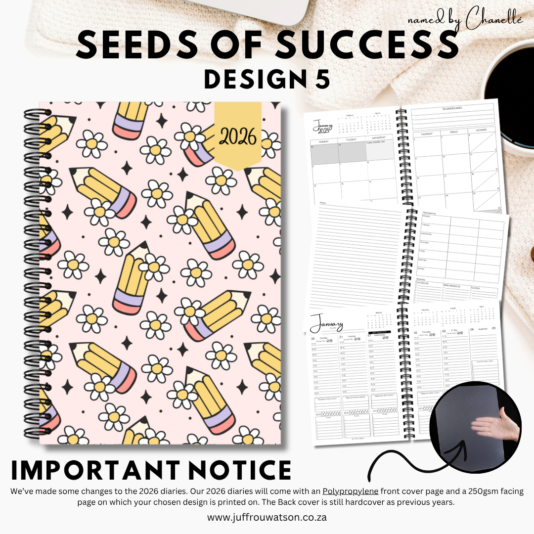 2026 Teacher Diary | Seeds of Success Collection