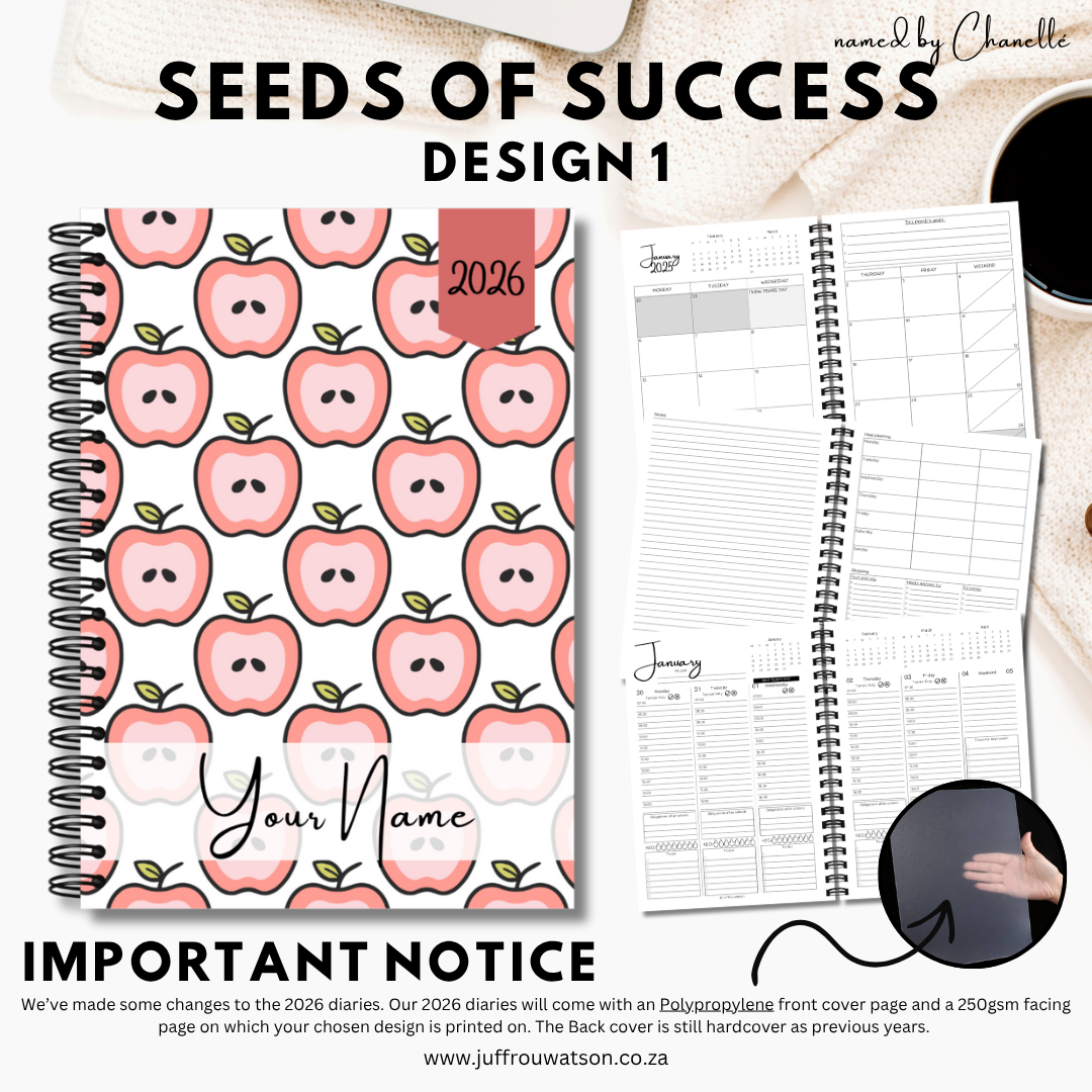 2026 Teacher Diary | Seeds of Success Collection
